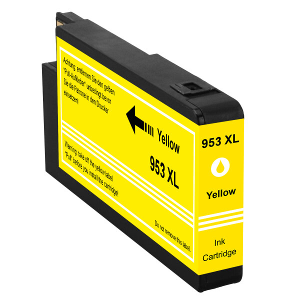 Premium Drucker-Patrone kompatibel HP (Nr.953XL) Yellow 27ml