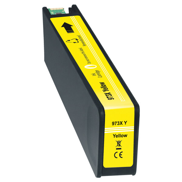 Premium Drucker-Patrone kompatibel HP (Nr.973X / F6T83AE) Yellow 85,5ml