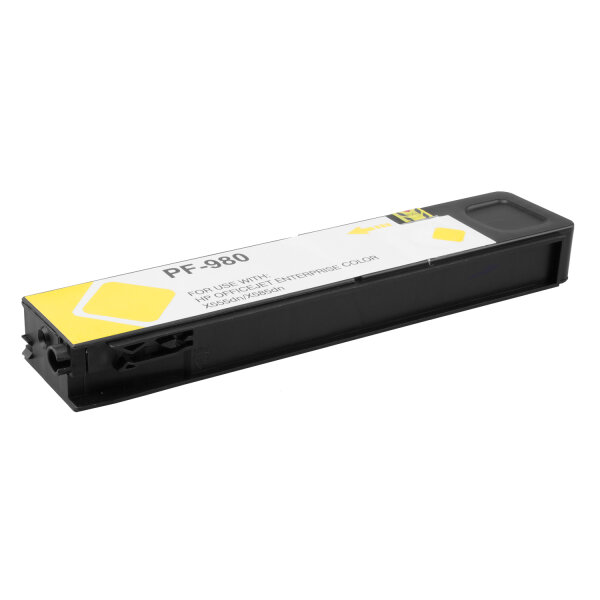 Premium Drucker-Patrone kompatibel HP (Nr.980 / D8J09A) Yellow 110ml
