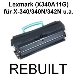 Premium Toner kompatibel Lexmark (X340A11G) 2.500 Seiten