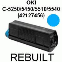 Premium Toner kompatibel Oki (42127456) Cyan 5.000 Seiten
