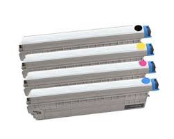 Premium Multipack Toner kompatibel Oki (44844505+44844506+44844507+44844508) BK+C+M+Y, je 10.000 Seiten