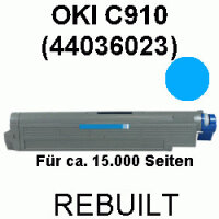 Premium Toner kompatibel Oki (44036023) Cyan 15.000 Seiten