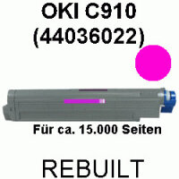 Premium Toner kompatibel Oki (44036022) Magenta 15.000...