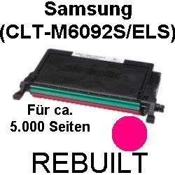 Premium Toner kompatibel Samsung (CLT-M6092S/ELS) Magenta 7.000 Seiten