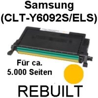 Premium Toner kompatibel Samsung (CLT-Y6092S/ELS) Yellow...