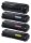 Premium Multipack Toner kompatibel Samsung (CLT-503L) BK+C+M+Y, 8.000/5.000 Seiten