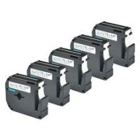 5x Premium Schriftbänder kompatibel Brother (M-K231)...