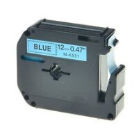 Premium Schriftband kompatibel Brother (M-K531) Schwarz...