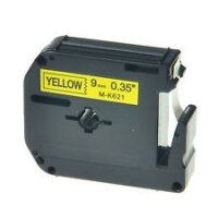 Premium Schriftband kompatibel Brother (M-K621) Schwarz...