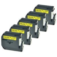 5x Premium Schriftbänder kompatibel Brother (M-K621)...