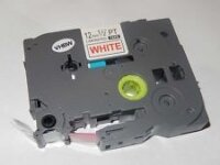 Premium Schriftband kompatibel Brother (Tze-232) Rot auf...