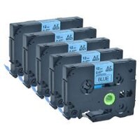 5x Premium Schriftbänder kompatibel Brother...