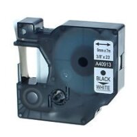 Premium Schriftband kompatibel Dymo D1 (40913) Schwarz...