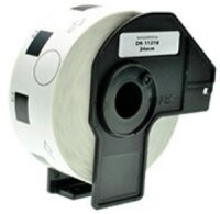 Premium Etiketten kompatibel Brother (DK-11218) Rund...