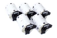 5x Premium Etiketten kompatibel Brother (DK-11240)...