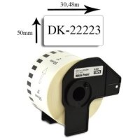 Premium Etiketten kompatibel Brother (DK-22223) Endlos...