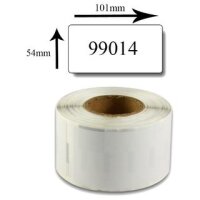Premium Etiketten kompatibel Dymo D1 (99014) Rechteckig...