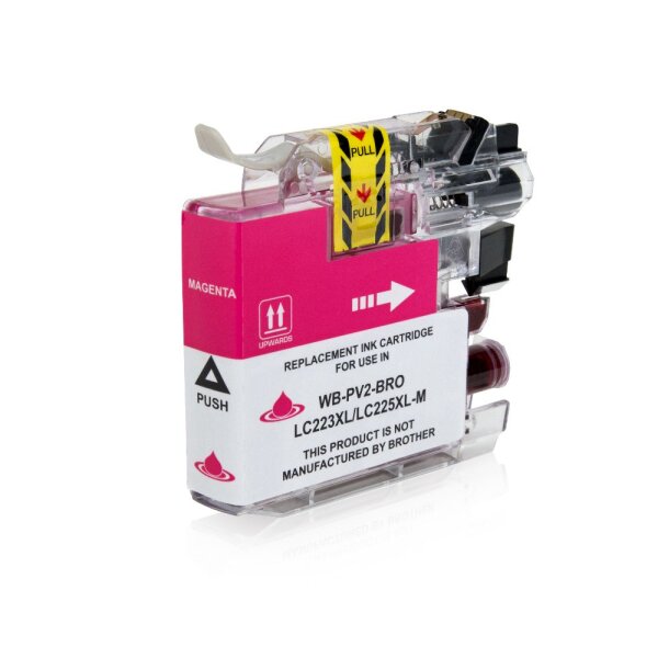 Premium Drucker-Patrone kompatibel Brother (LC-223 M) Magenta 10ml,