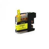 Premium Drucker-Patrone kompatibel Brother (LC-225 XL Y)...
