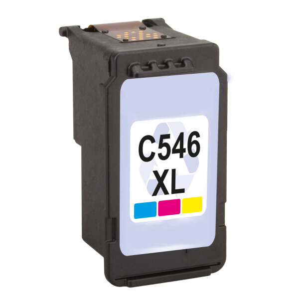 Premium Drucker-Patrone kompatibel Canon (CL-546XL) Color, XL-Inhalt = 24ml