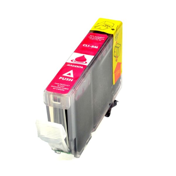 Premium Drucker-Patrone kompatibel Canon (CLI-8M) Magenta 14,5ml.