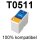 Premium Drucker-Patrone kompatibel Epson (T0511) Black