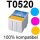 Premium Drucker-Patrone kompatibel Epson (T0520) Color