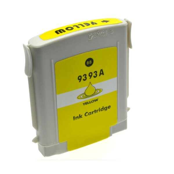 Premium Drucker-Patrone kompatibel HP (Nr.88XL / C9393AE) Yellow 28ml