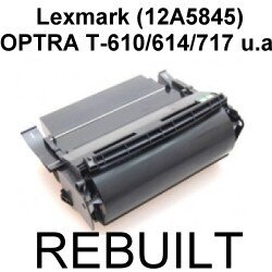 Premium Toner kompatibel Lexmark (12A5845) 25.000 Seiten