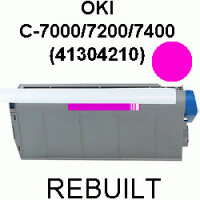 Premium Toner kompatibel Oki (41304210) Magenta 10.000...