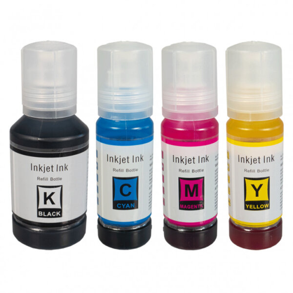 Premium Multipack Drucker-Patronen kompatibel Epson (103) BK+C+M+Y, 130ml/70ml