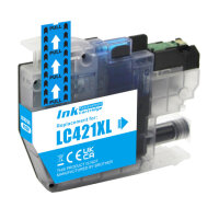 Premium Drucker-Patrone kompatibel Brother (LC-421 XL C)...