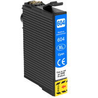 Premium Drucker-Patrone kompatibel Epson (604XL) Cyan...