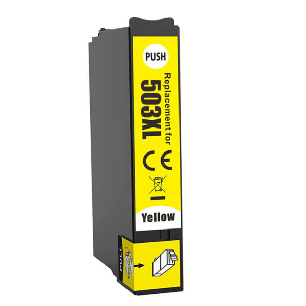 Premium Drucker-Patrone kompatibel Epson (503XL) Yellow Gelb, XL-Inhalt = 13,5ml