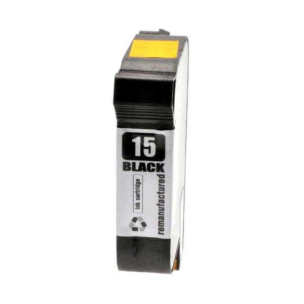 Premium Drucker-Patrone kompatibel HP (Nr.15 / C6615DE) Black 42ml